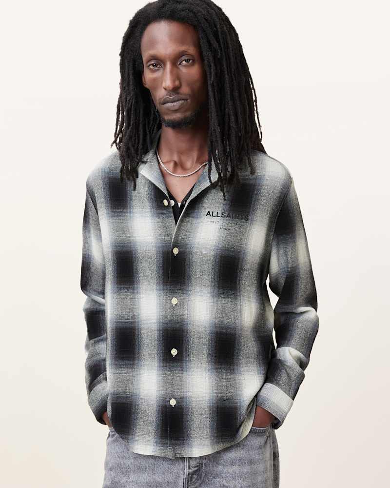 Underfade Checked Long Sleeve Shirt