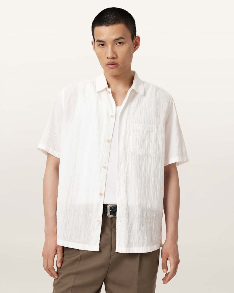 Walton Short Sleeve Crepe Shirt