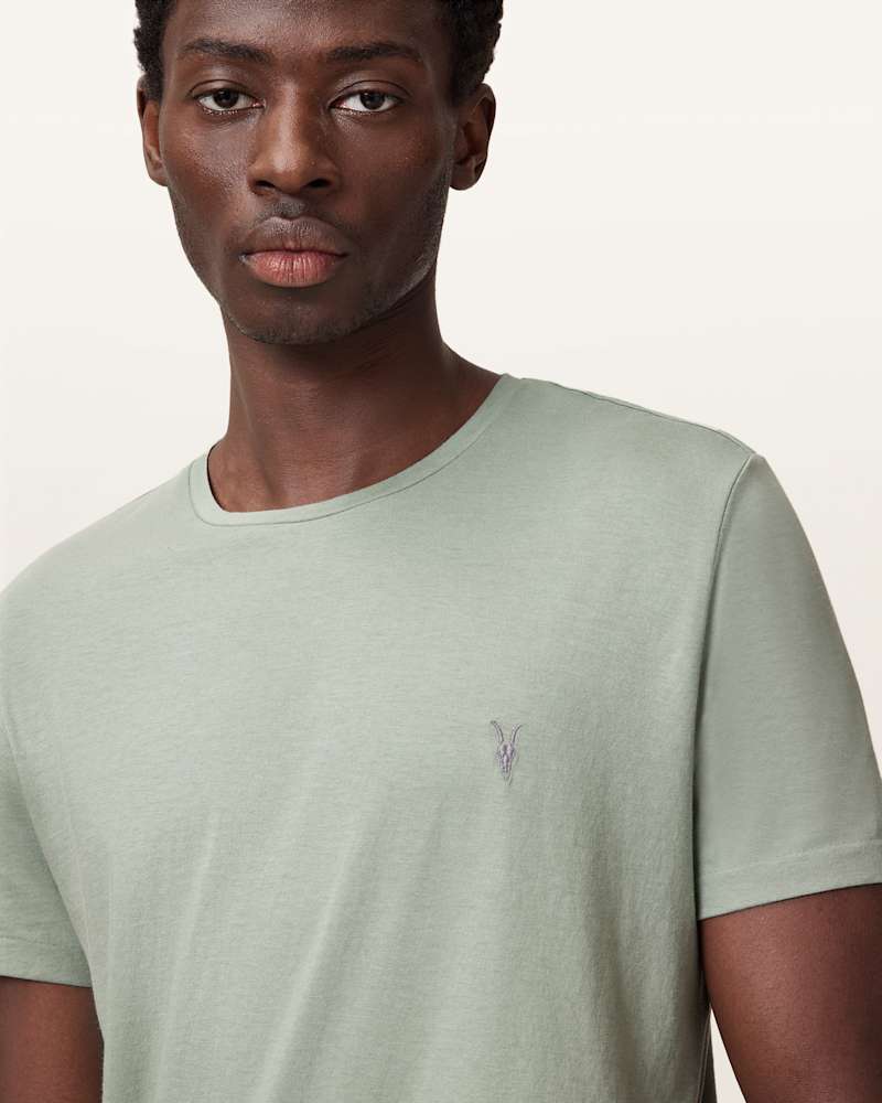 Tonic Crew Neck Slim Ramskull T-Shirt