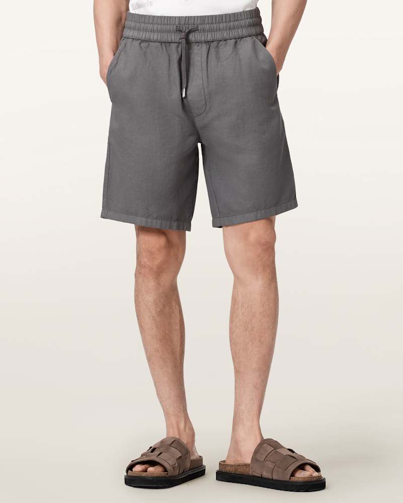 Hanbury Linen Blend Relaxed Fit Shorts