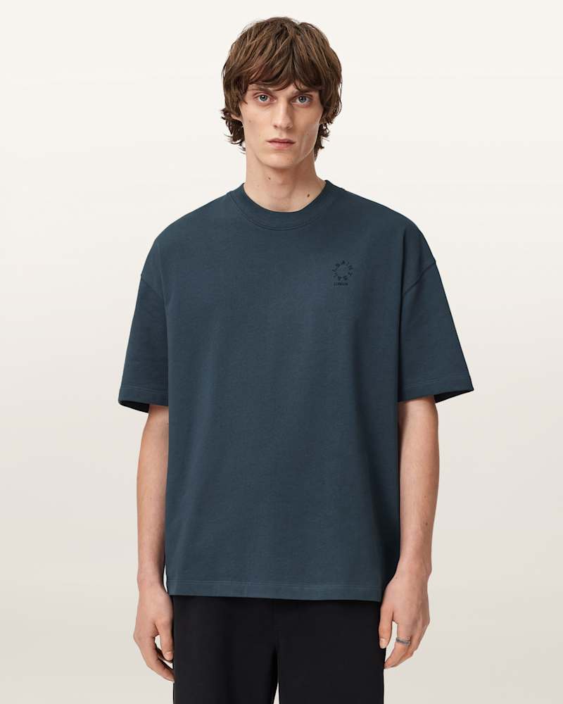 Haven Embroidered Logo Oversized T-Shirt