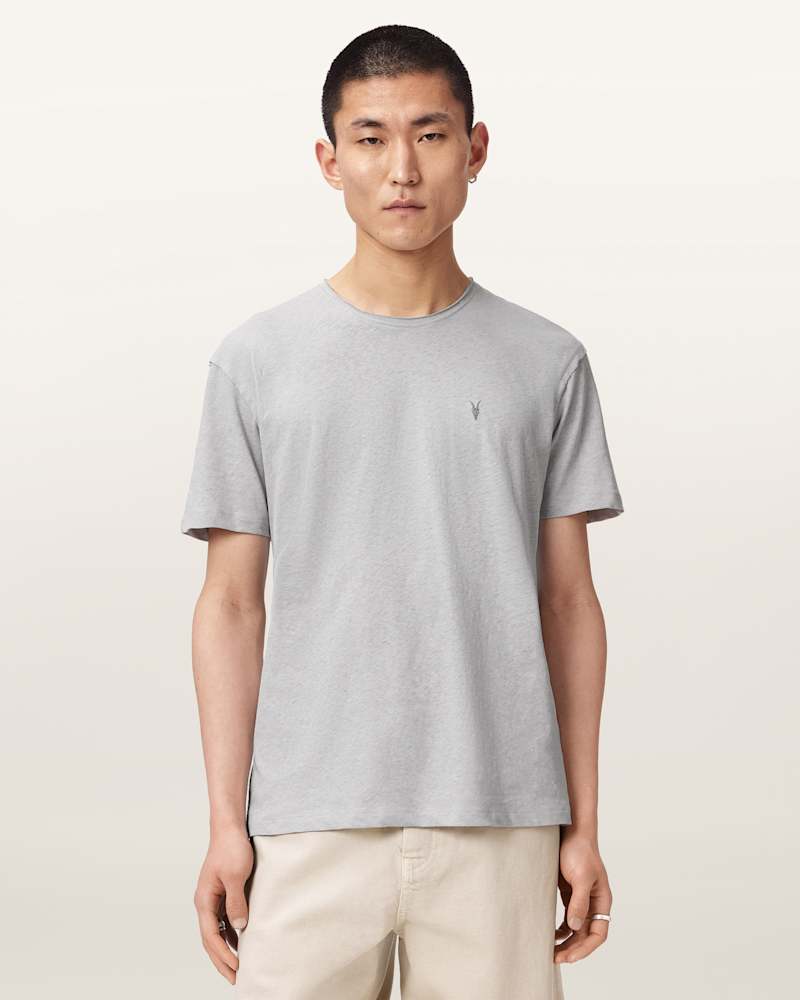 Flax Short Sleeve Ramskull T-Shirt