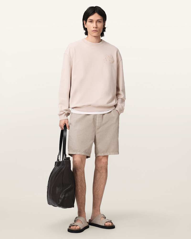 Insignia Crew Neck Cotton Sweatshirt