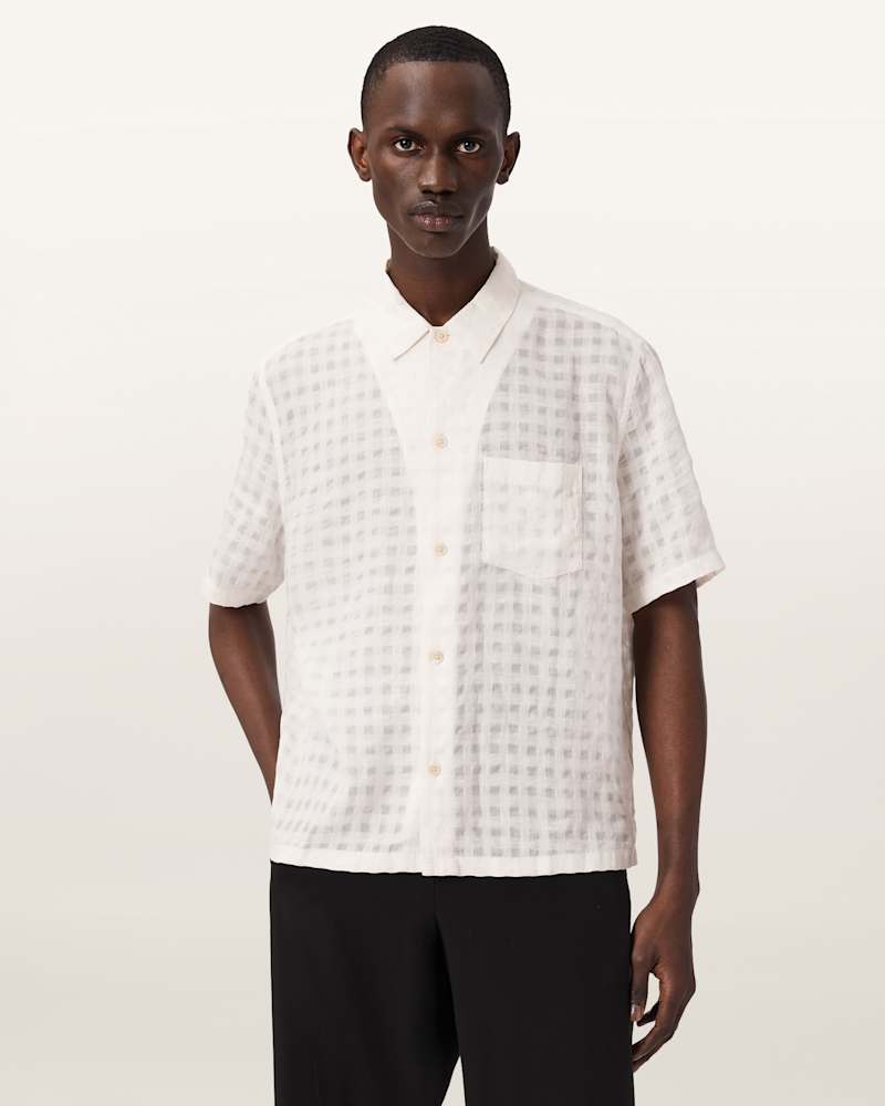 Aubrey Short Sleeve Linen Blend Shirt