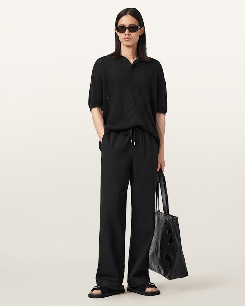 Mori Mid Rise Cotton Trousers