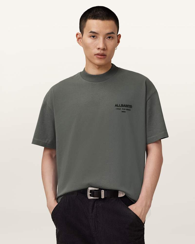 Xander Flocked Logo Oversized T-Shirt