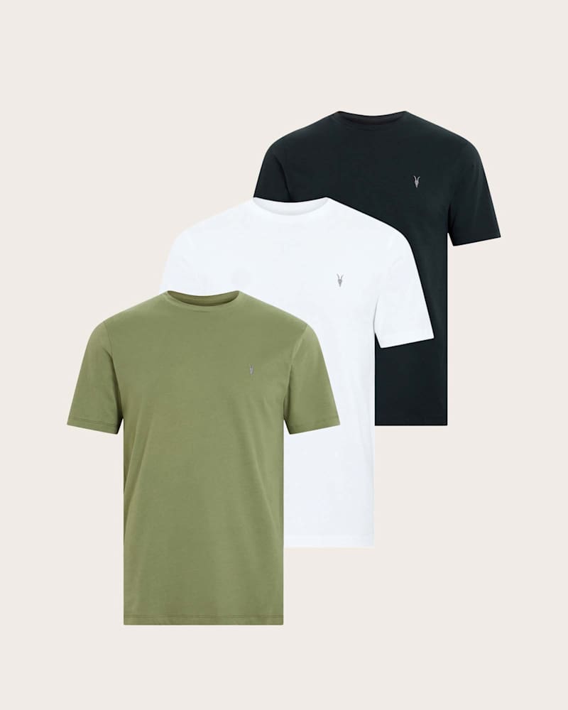 Brace Brushed Cotton T-Shirts 3 Pack