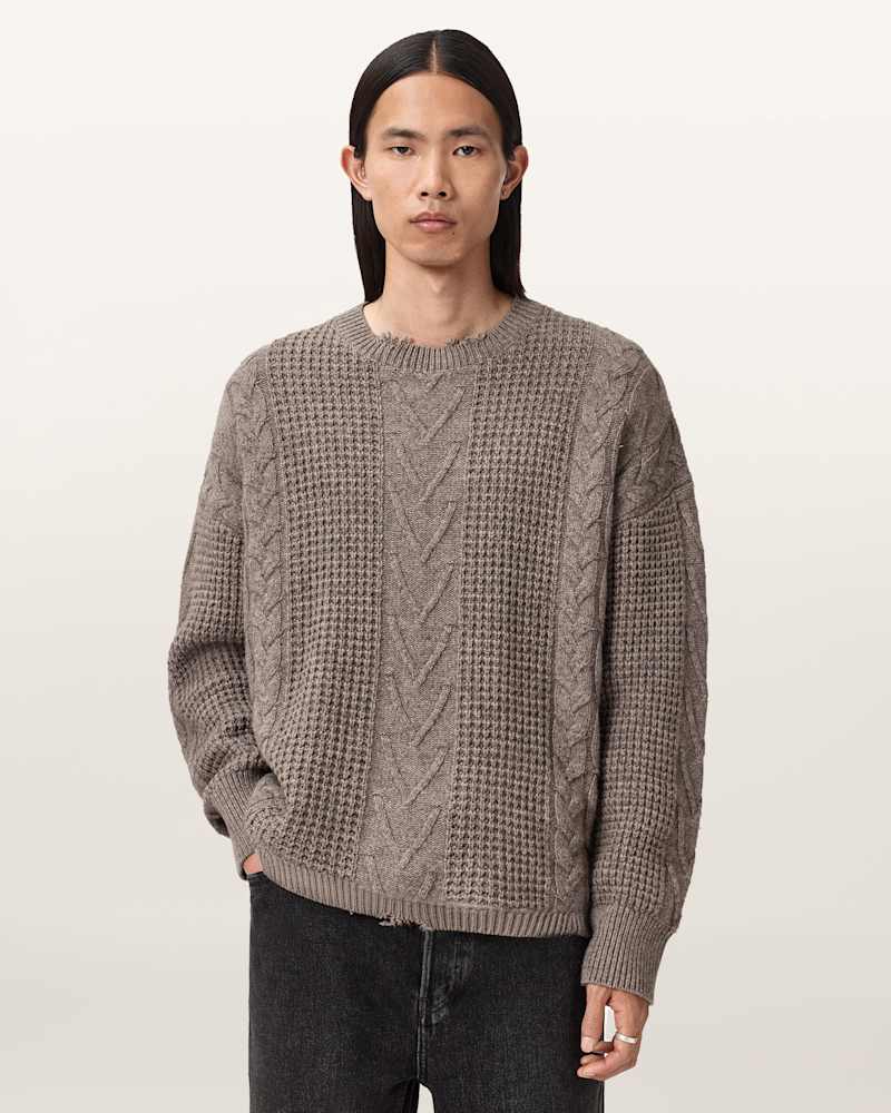 Tenter Oversized Wool Jumper