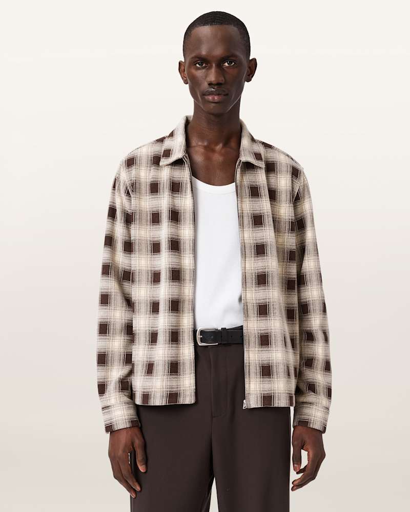 Krater Checked Long Sleeve Shirt