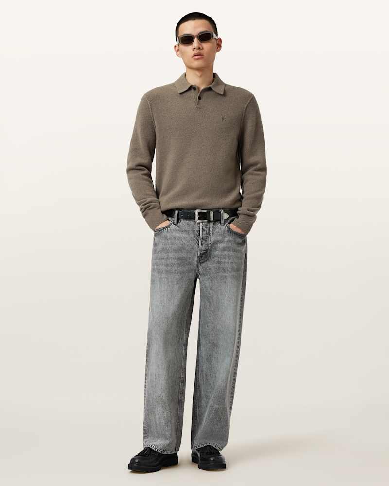 Statten Long Sleeve Polo Jumper
