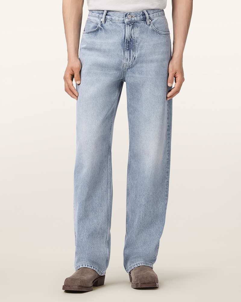 Mullen Straight Leg Loose Denim Jeans