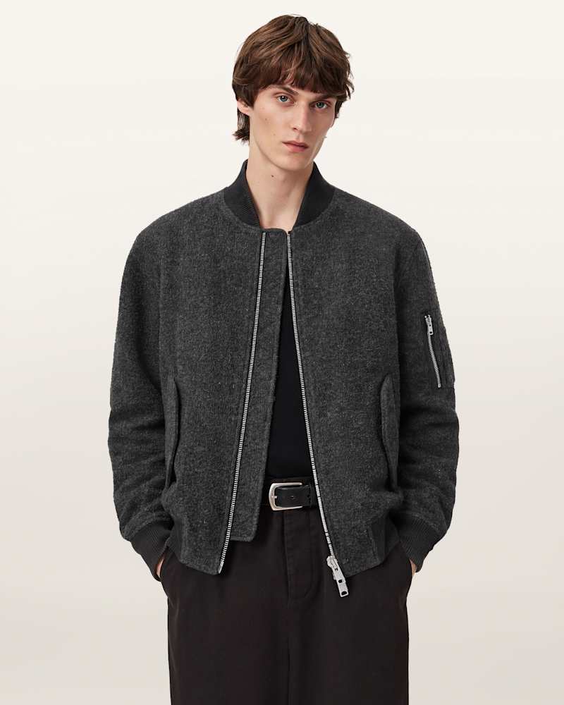 Saku Wool Bomber Jacket