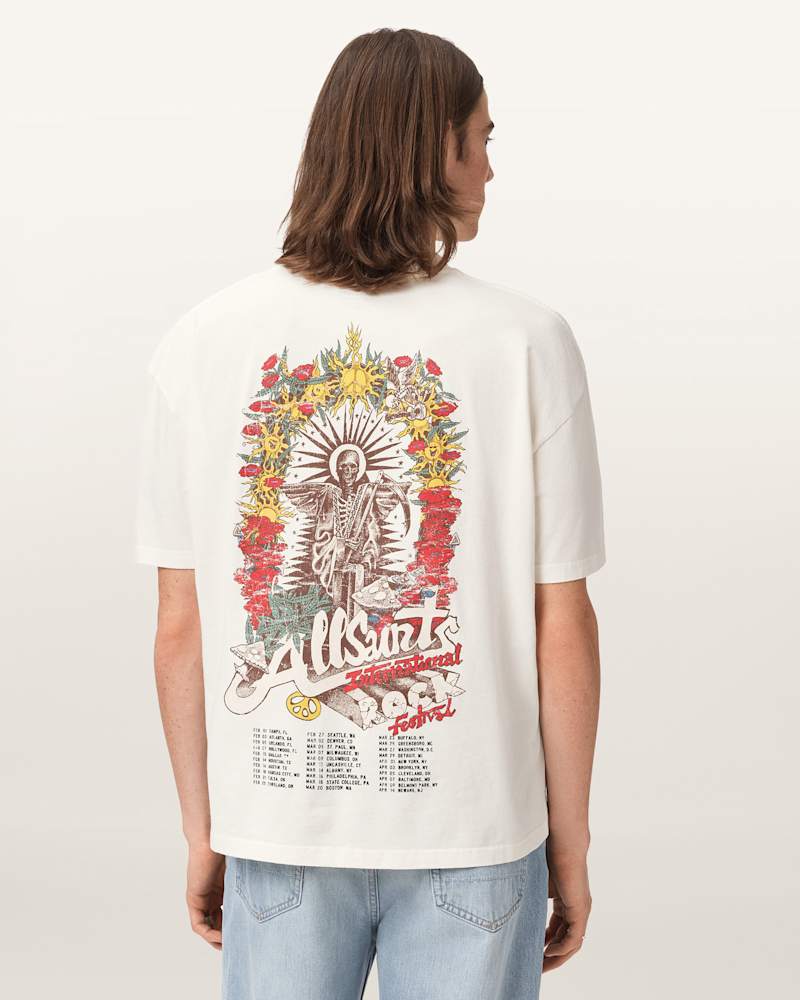 Roque Short Sleeve Oversized Crew Neck T-Shirt