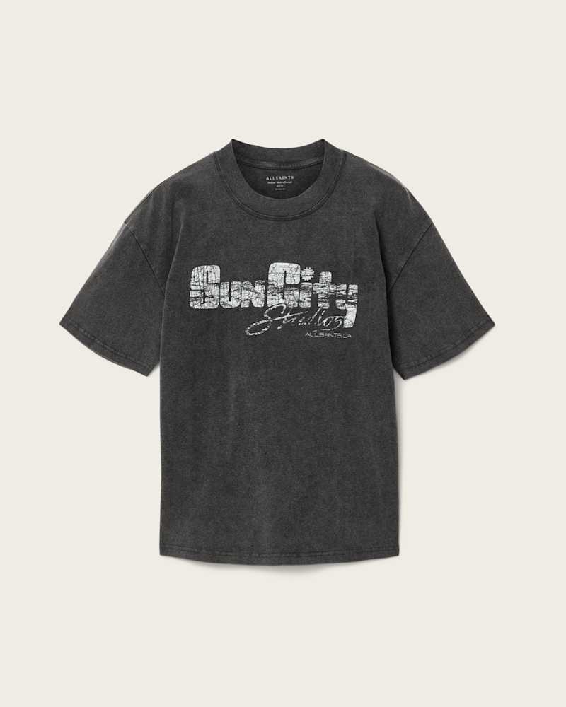Sun City Short Sleeve Boxy Graphic T-Shirt