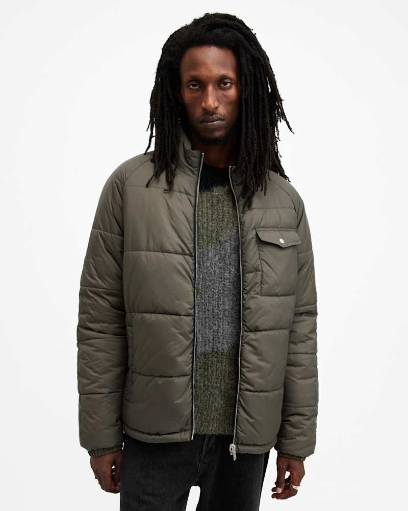 Griffin Reversible Funnel Neck Jacket