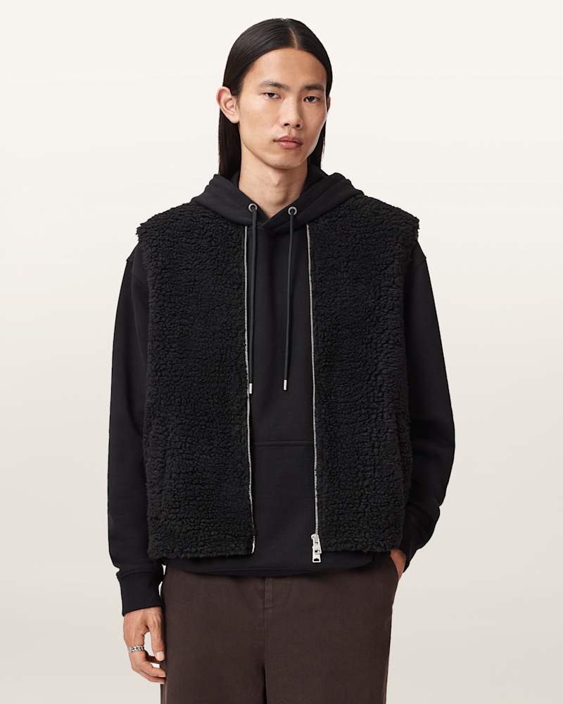 Otis Sherpa Boxy Vest