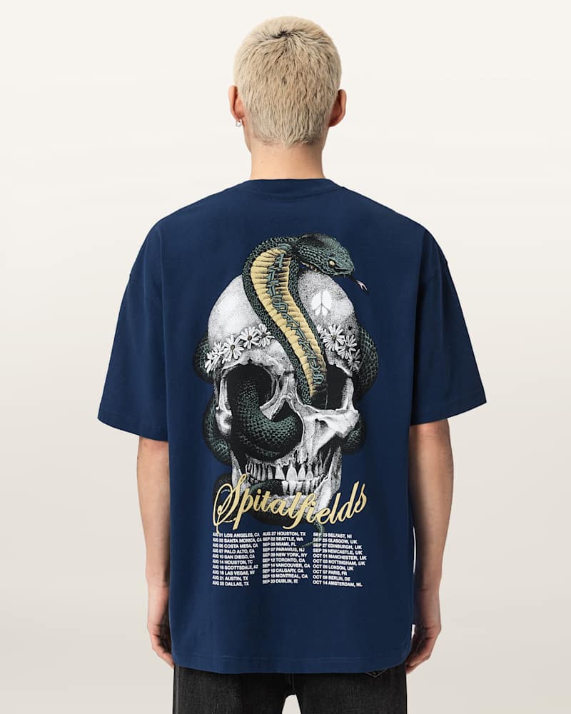 Snakehead Oversized Graphic T-Shirt