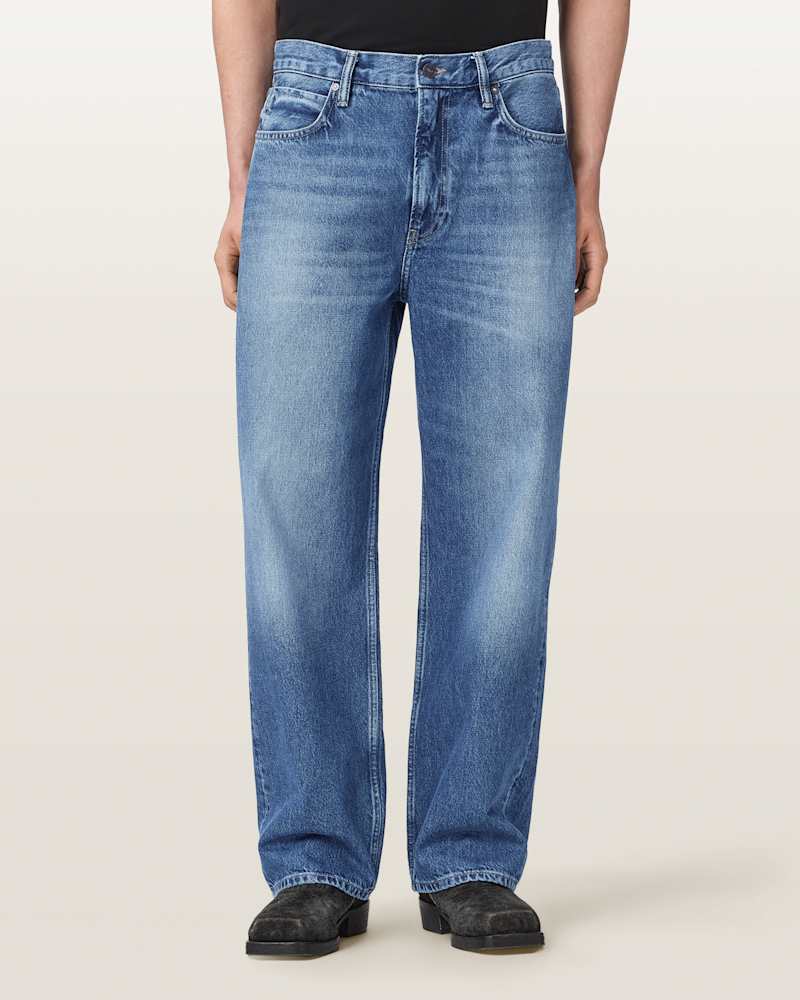 Mullen Straight Leg Loose Denim Jeans