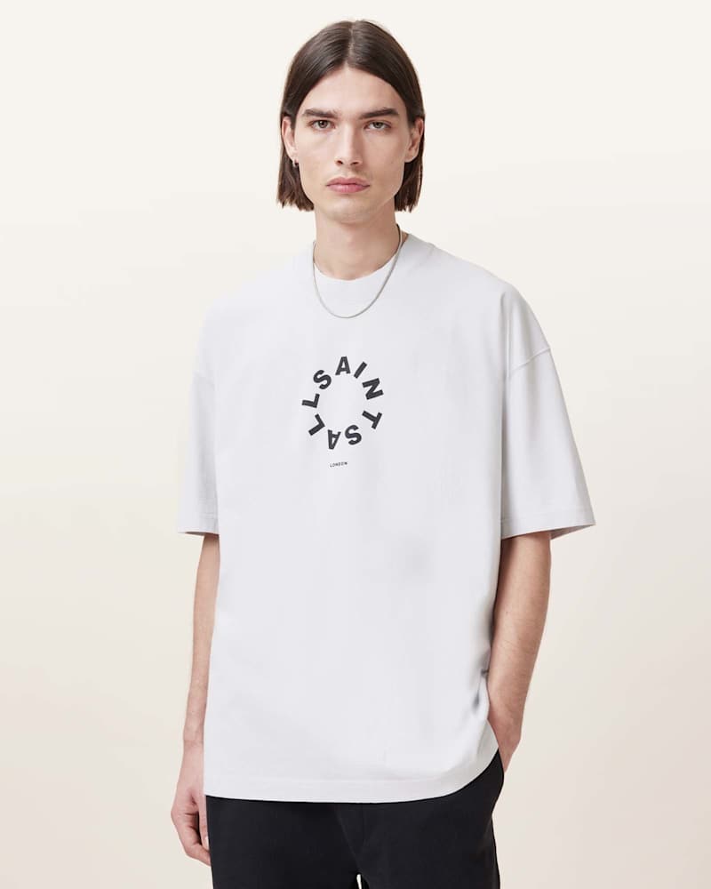 Tierra Oversized Crew Neck Logo T-Shirt