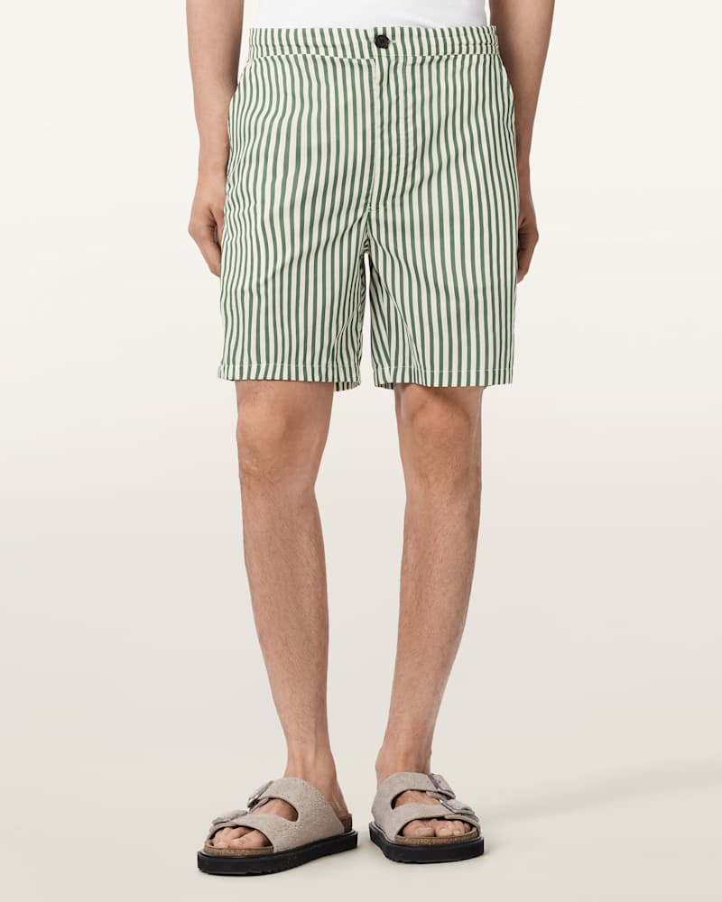 Chopin Straight Fit Striped Shorts