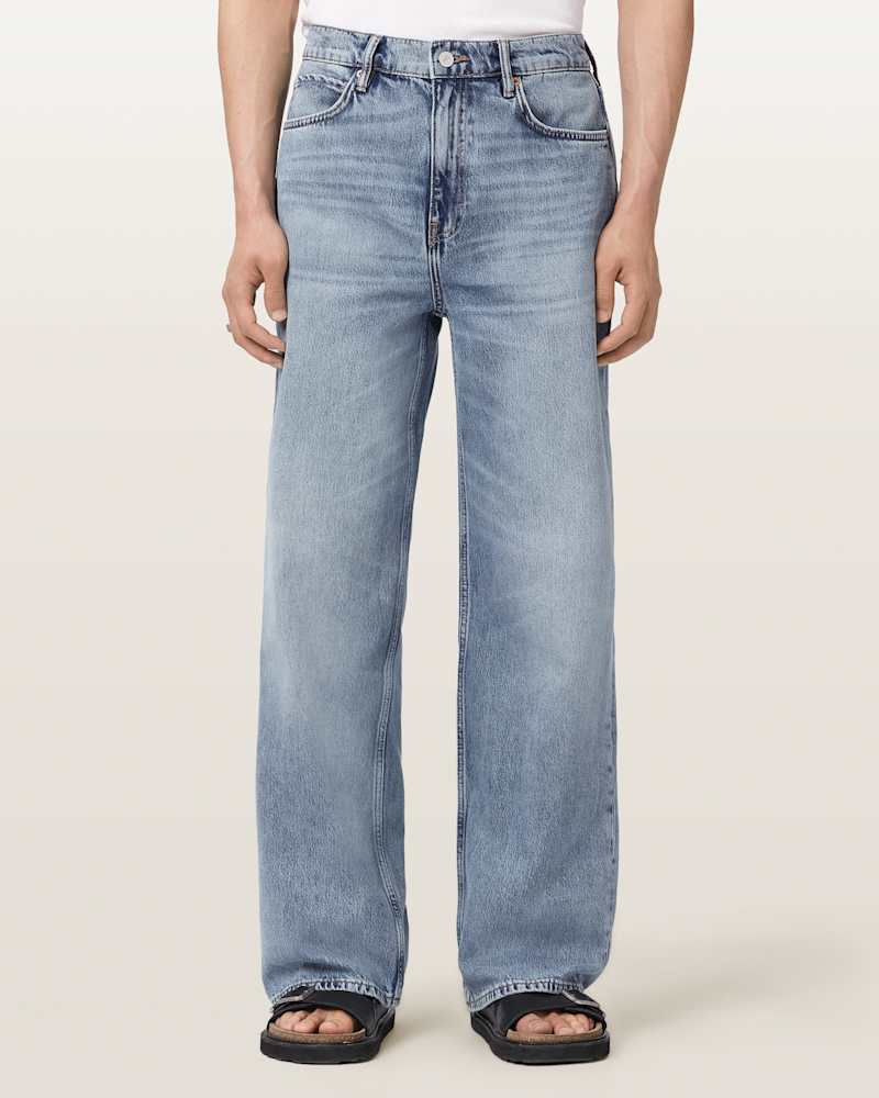 Lenny Wide Leg Denim Jeans