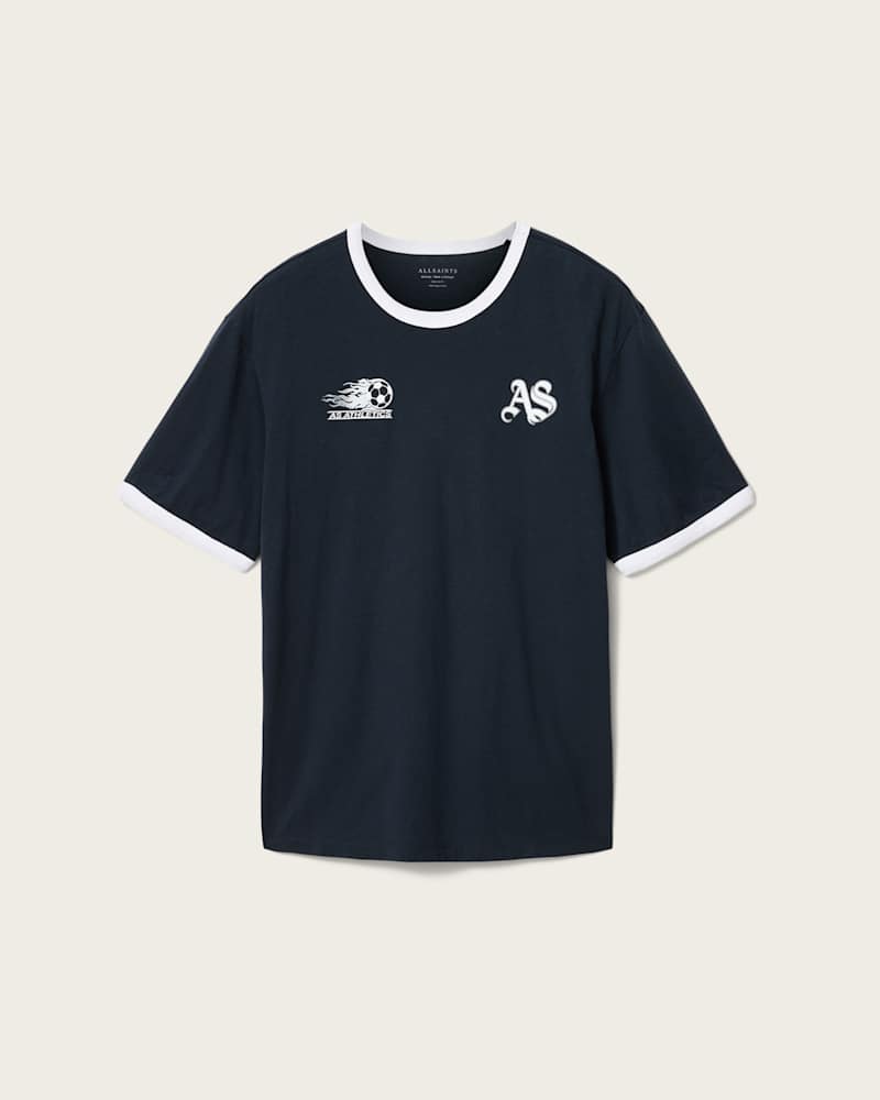 Bleus Short Sleeve Football T-Shirt