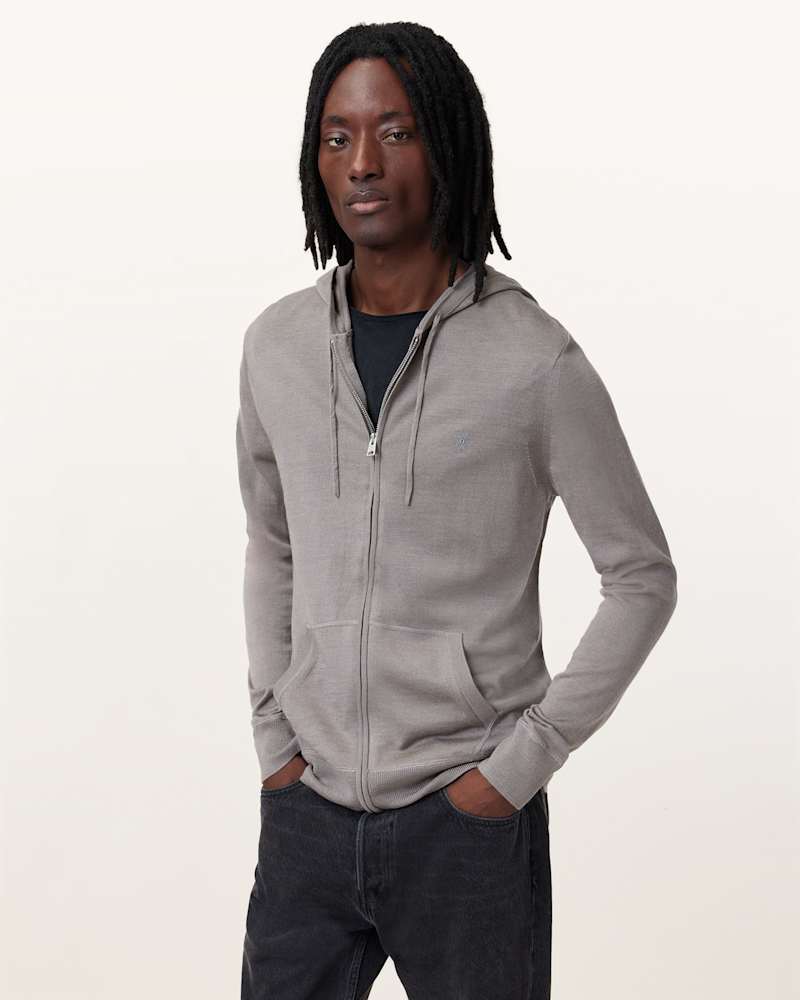 Mode Merino Zip Up Ramskull Hoodie