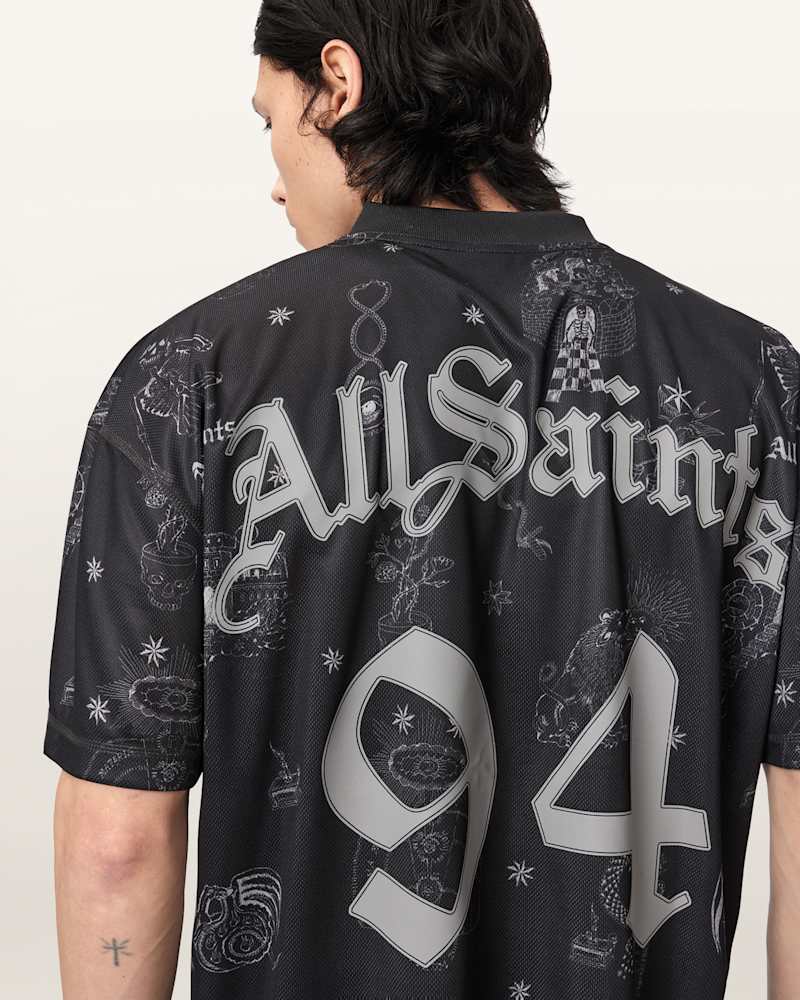 Terra Oversized Short Sleeve Football Shirt