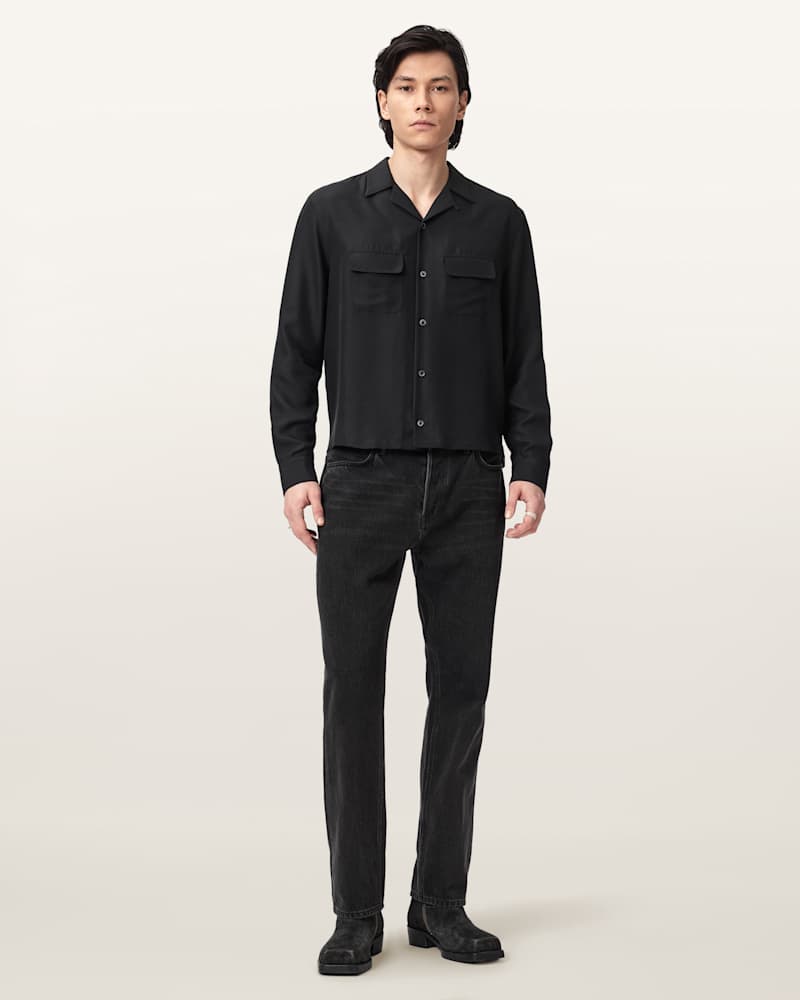 Ravenor Boxy Silk Shirt