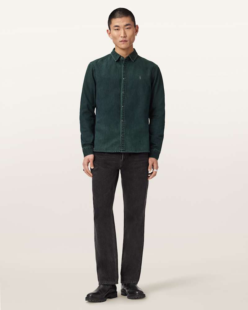 Gleason Long Sleeve Ramskull Shirt