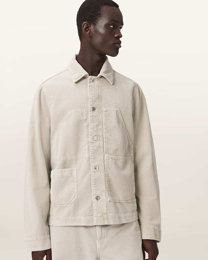 Mukesh Relaxed Fit Cord Shacket