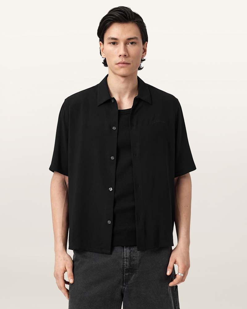 Baron Embroidered Boxy Shirt
