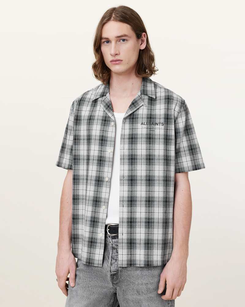 Underground Relaxed Check Logo Shirt