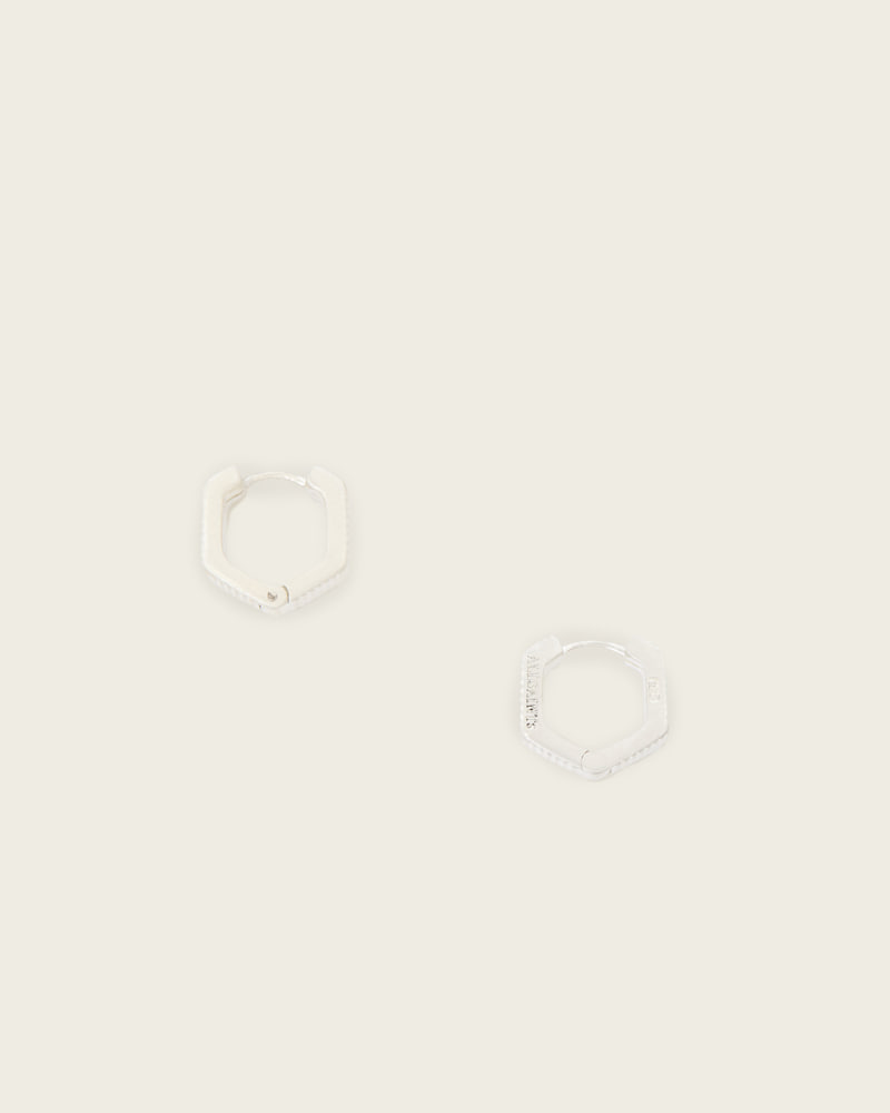 Otto Wide Hex Earrings