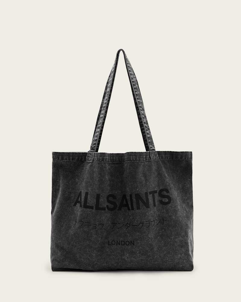 Underground Acid Wash Logo Tote Bag