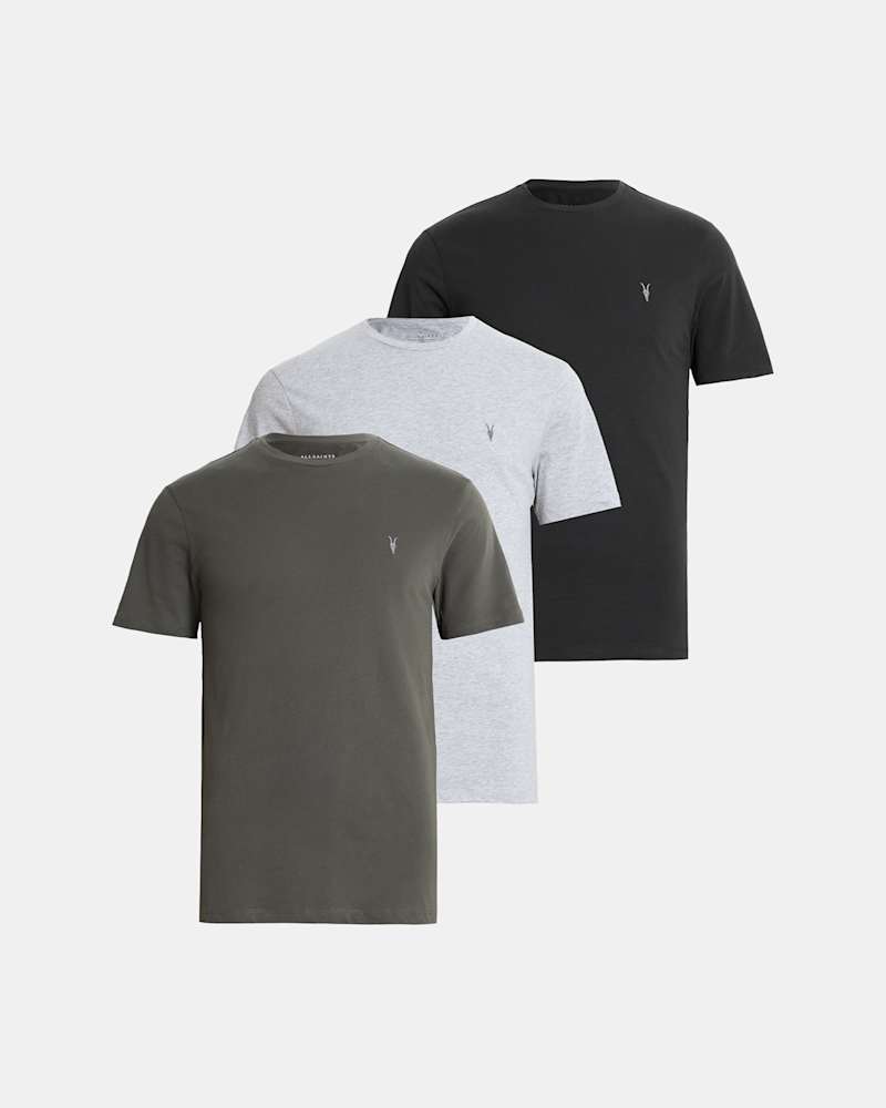 Brace Brushed Cotton T-Shirts 3 Pack