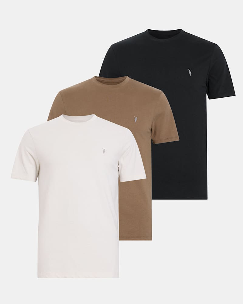 Brace Brushed Cotton T-Shirts 3 Pack