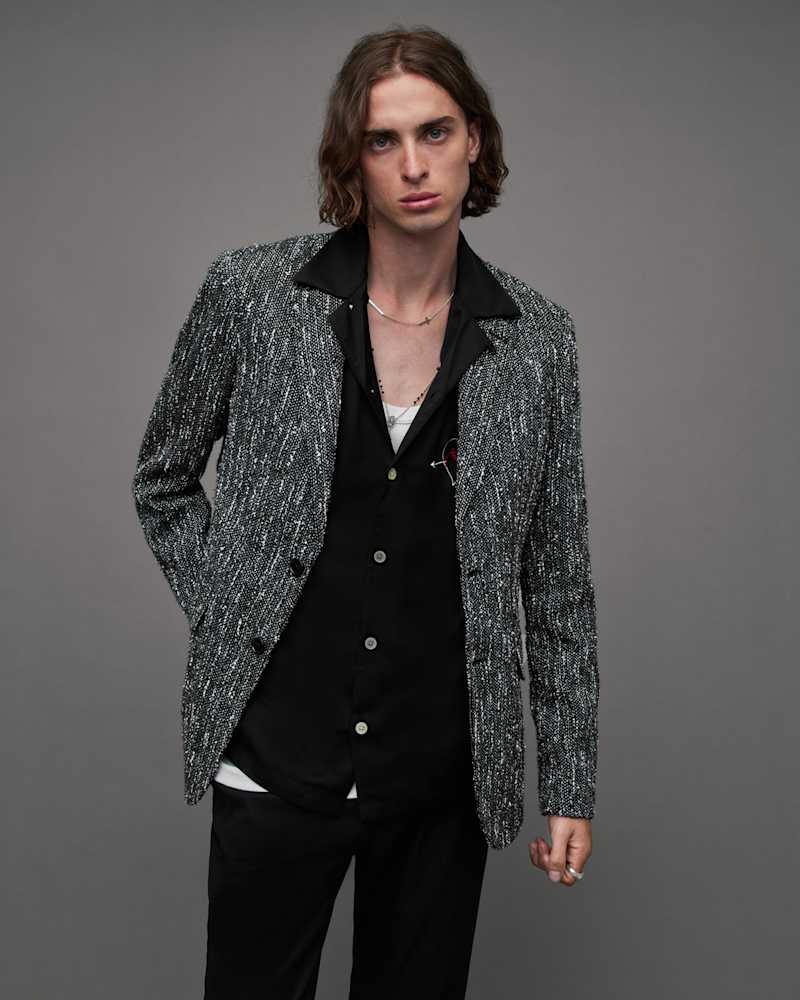 Argyll Textured Tailored Fit Blazer