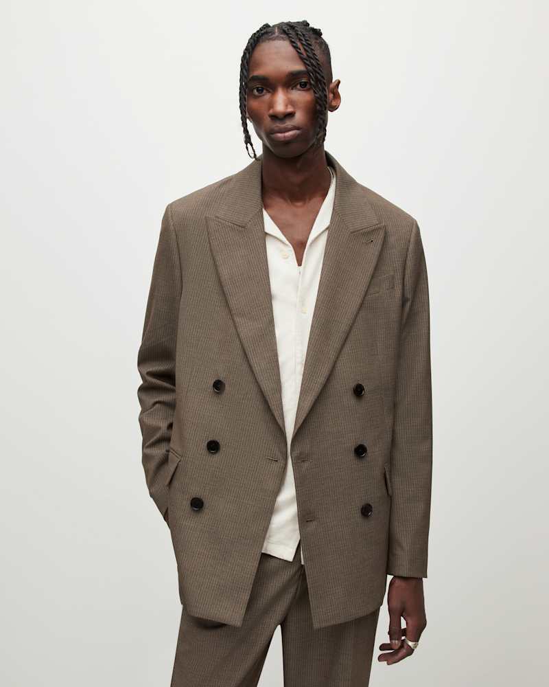Dante Double Breasted Relaxed Blazer