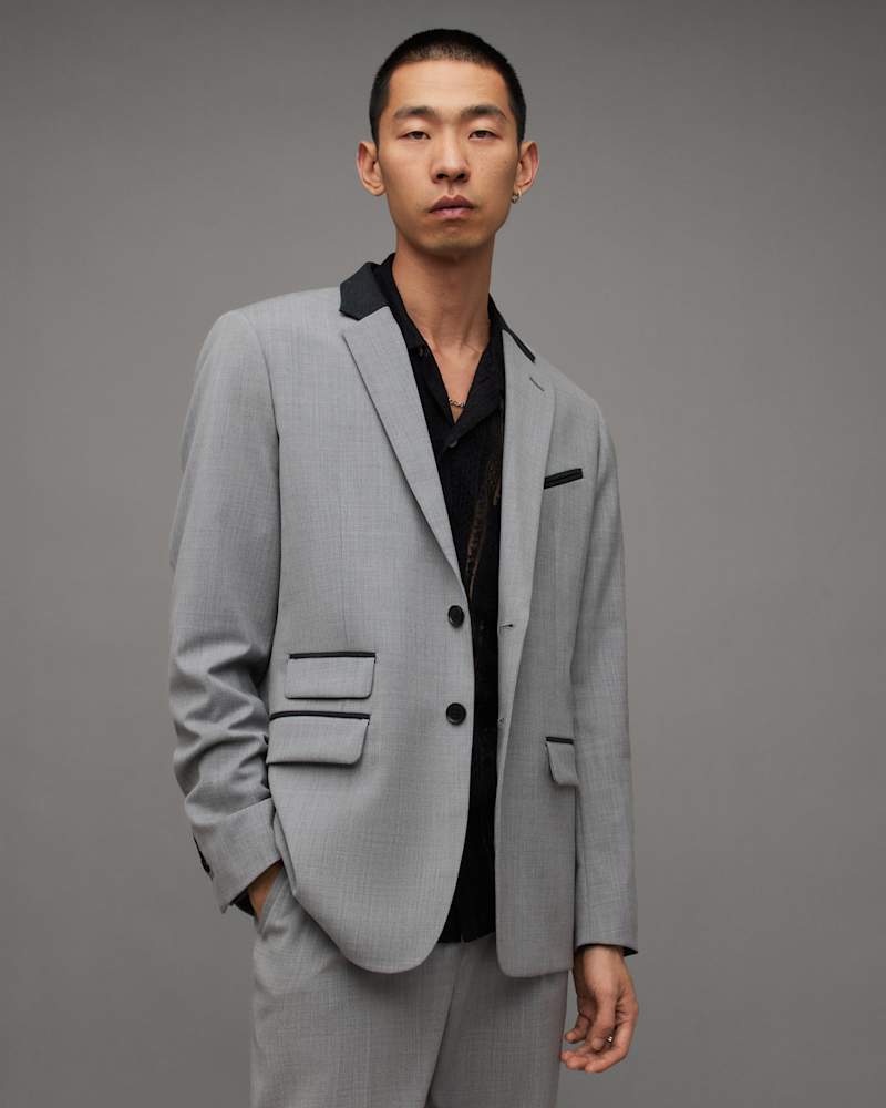 Buller Wool Blend Slim Fit Blazer