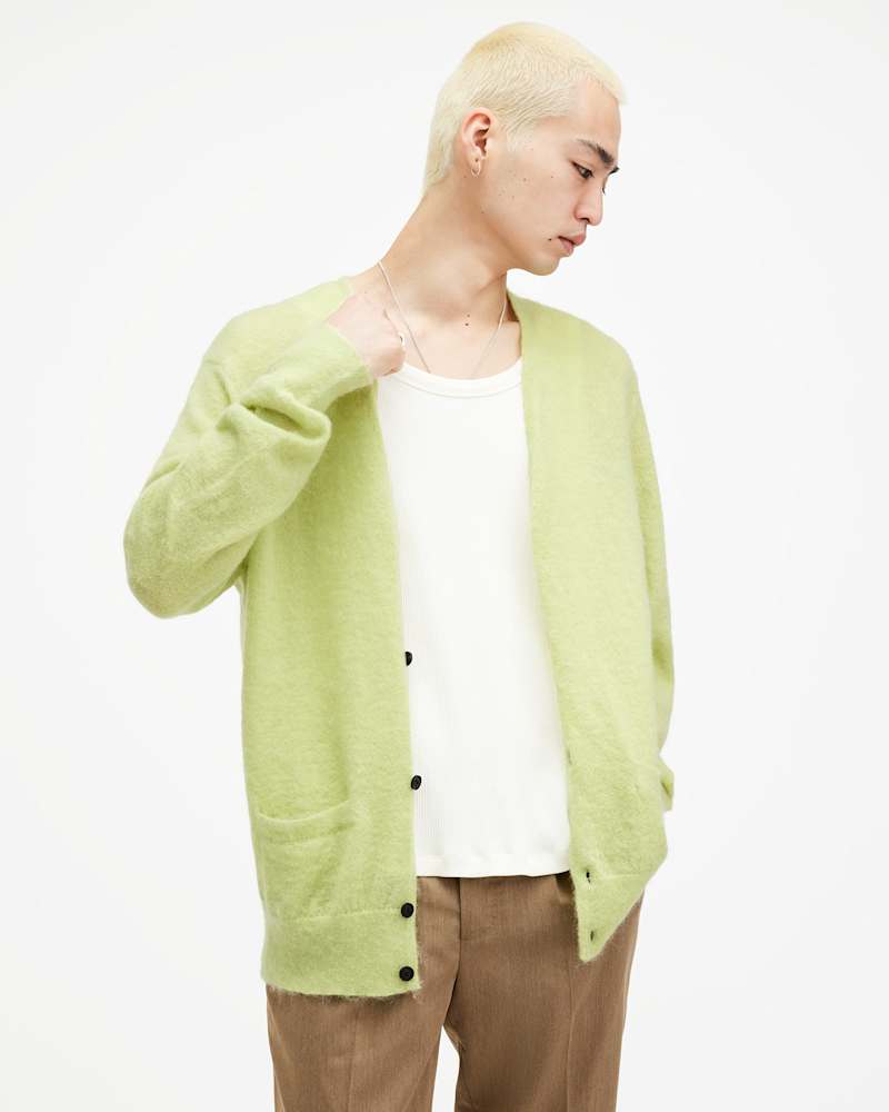 Kennedy V-Neck Brushed Cardigan