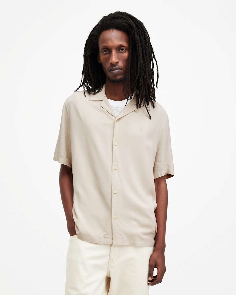 Venice Revere Collar Ramskull Shirt