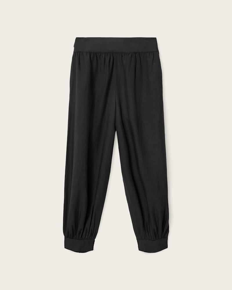 Harrie Linen Blend Baggy Fit Trousers