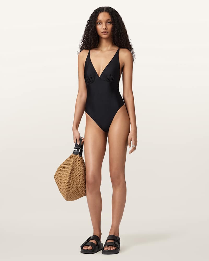 Saph V-Neck Swimsuit