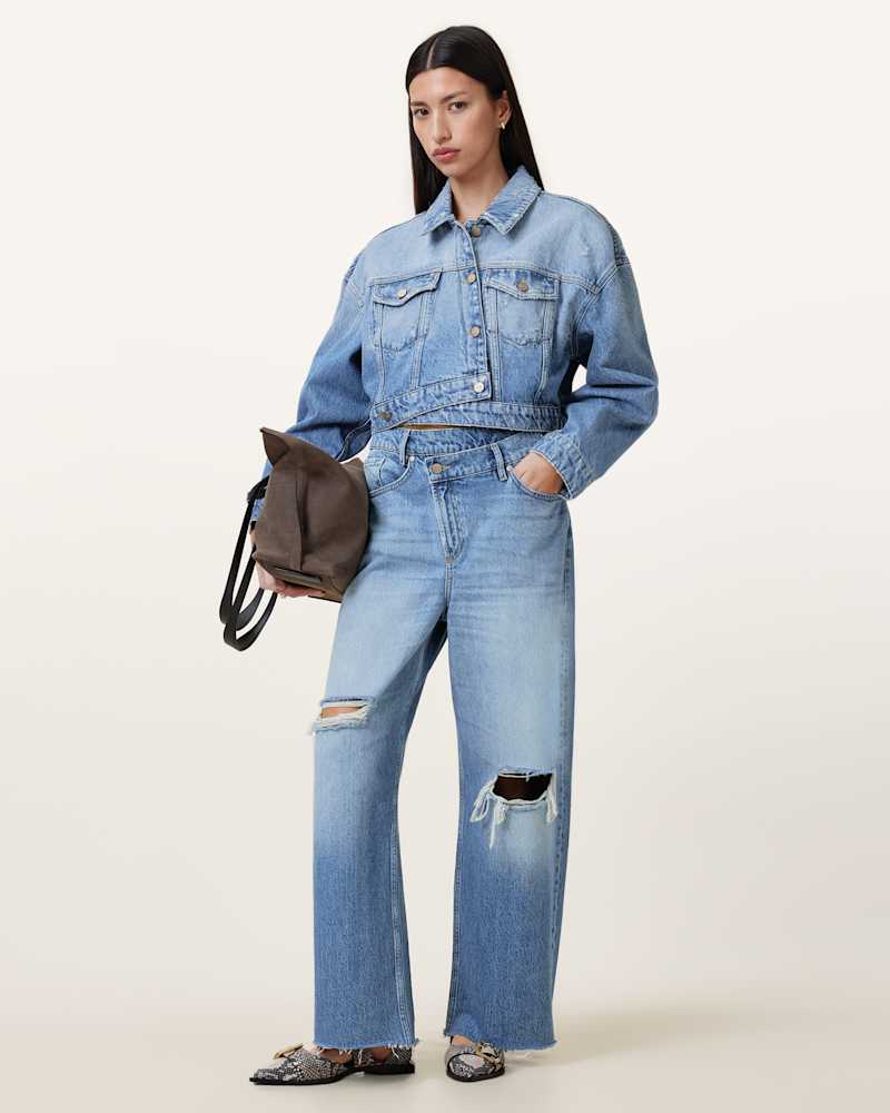 Aki Crossover Denim Jacket