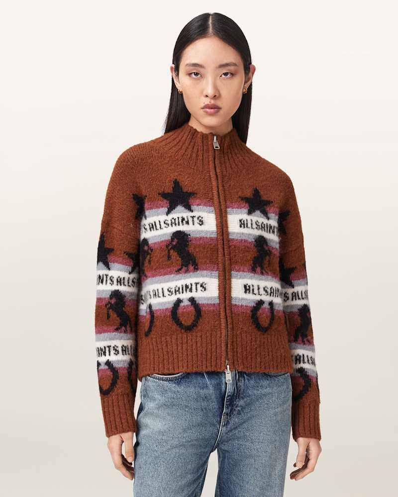 Epona Jacquard Cardigan