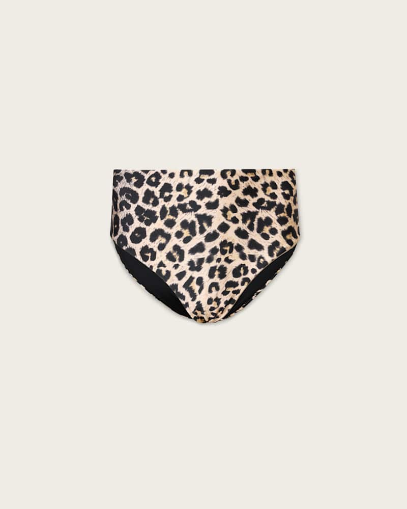 Talaria High Rise Animal Print Bikini Bottoms