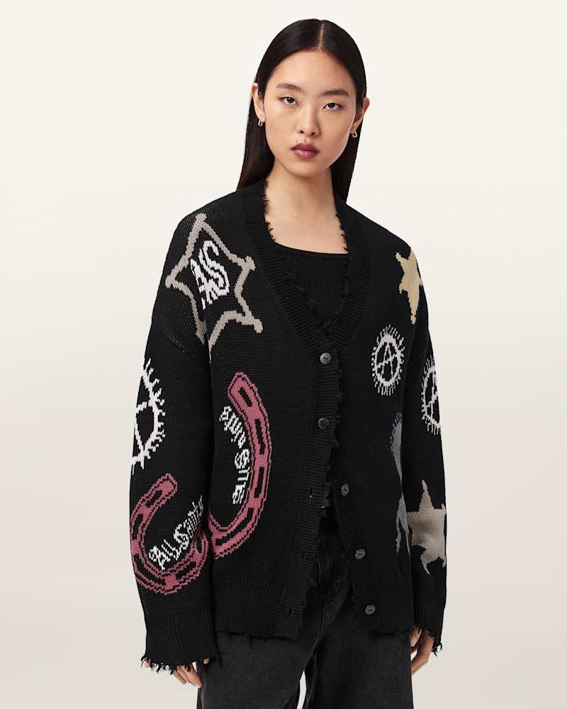 Hester Jacquard Cardigan