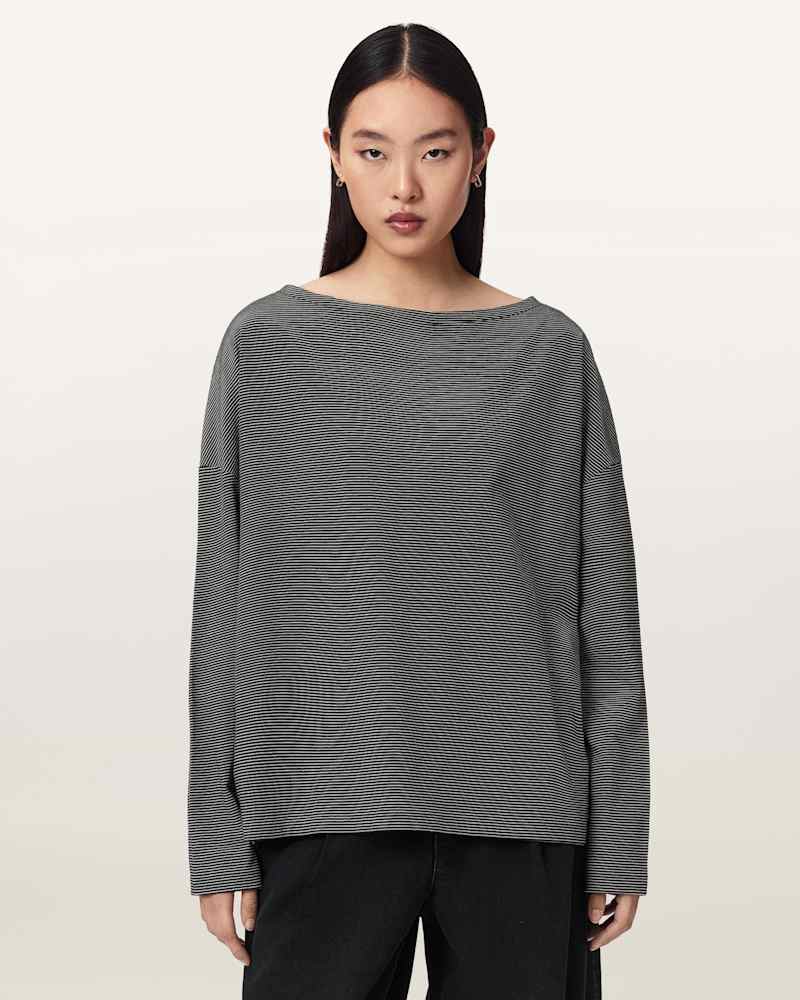 Rita Long Sleeve Striped T-Shirt