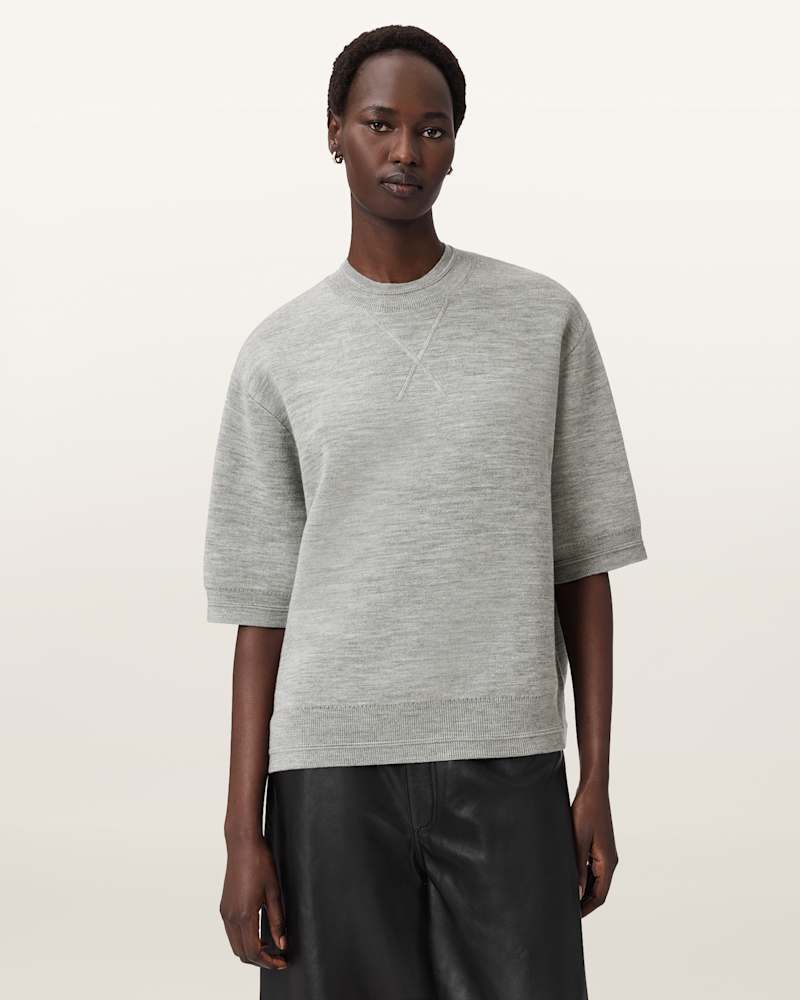 Nika Relaxed Wool T-Shirt